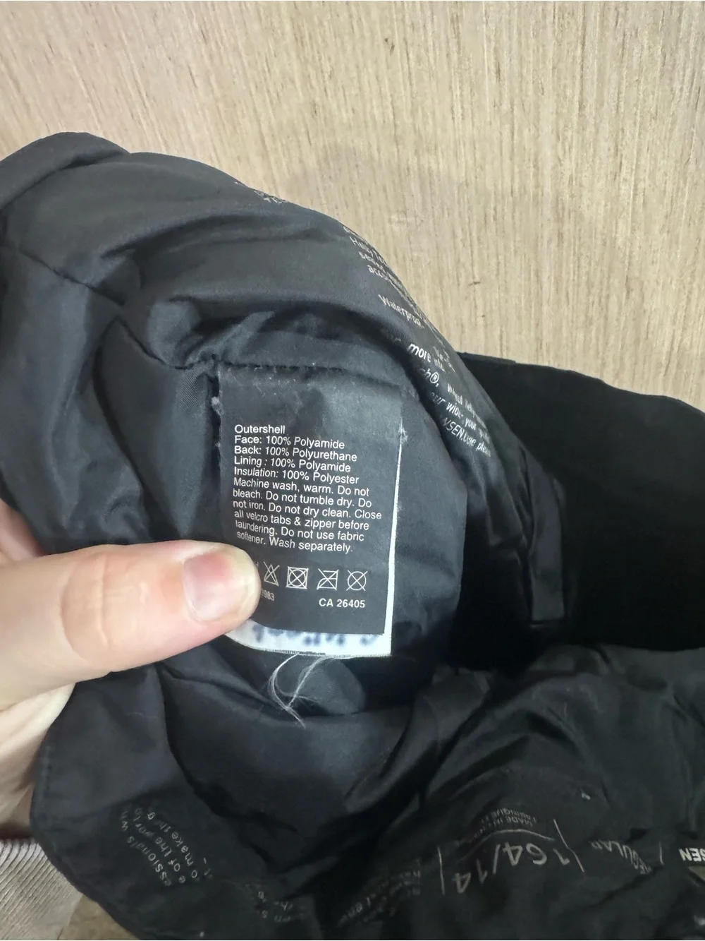 Kids Helly Hansen Helly Tech Protection Black Insulated Snow Pants Size 14